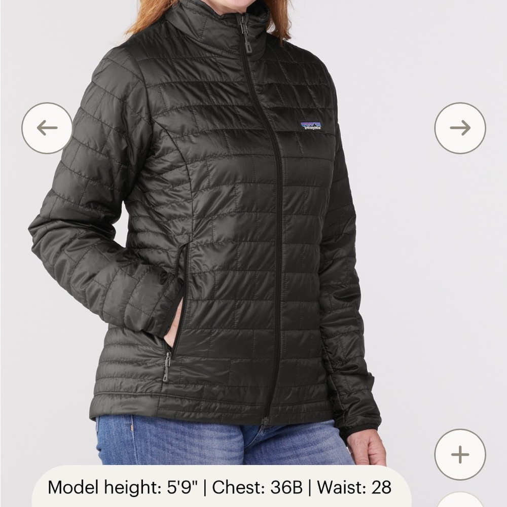 Patagonia Women’s Nano Puff Insulated Jacket Black Size XL